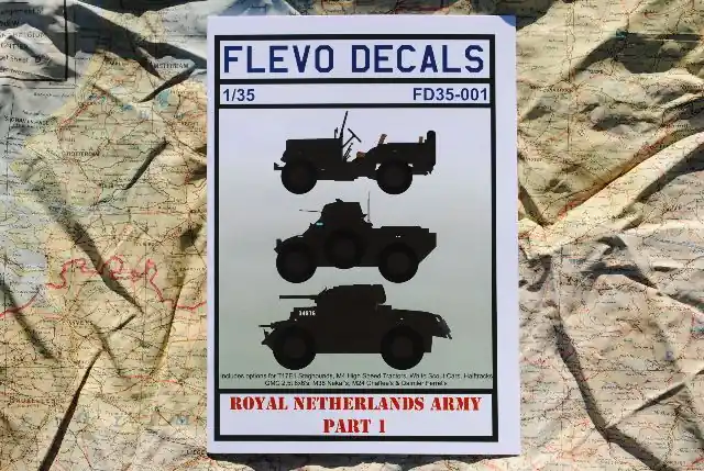 Lage Kosten FD35-001 ROYAL NETHERLANDS ARMY "PART 1"